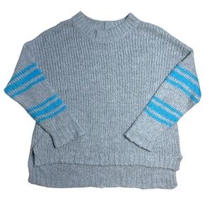 Aerie Gray Knit Mohair Wool Blend Sweater Womens M